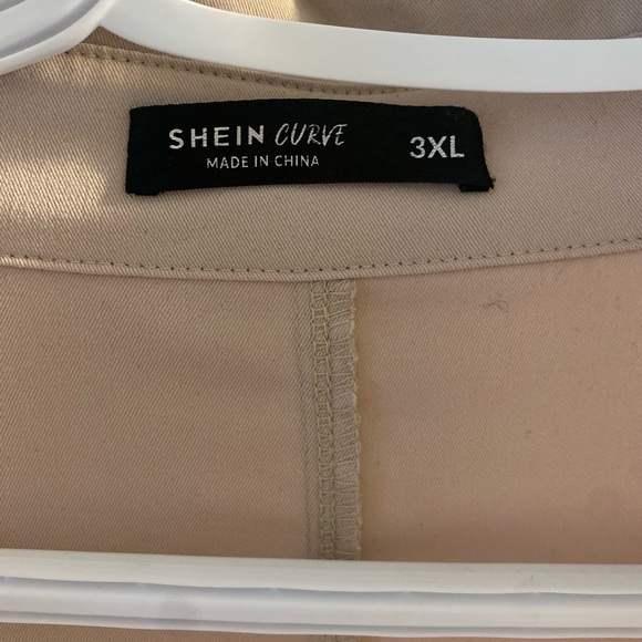 SHEIN Curve Trench Coat - Picture 5 of 8